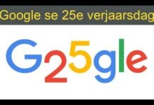 Google's 25e Verjaardag