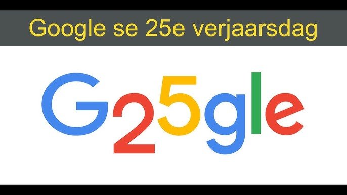 Google's 25e Verjaardag