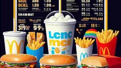 mcdonald's menu with prices