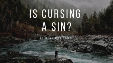 is cursing a sin