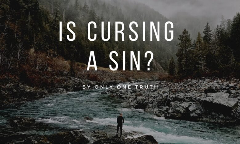 is cursing a sin