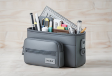 misfit stone grey tcmc pouch stationery