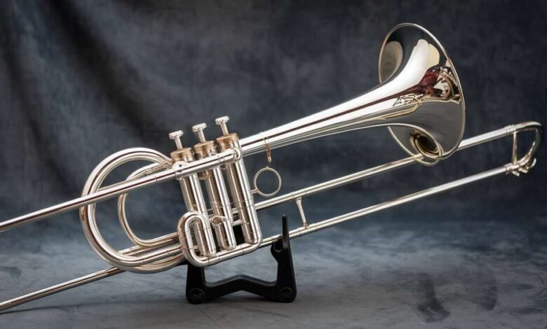 Tom Brown Professional Silvert Trombone