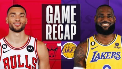 Chicago Bulls vs Lakers Match Player Stats