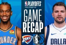 okc thunder vs dallas mavericks match player stats​