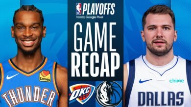 okc thunder vs dallas mavericks match player stats​