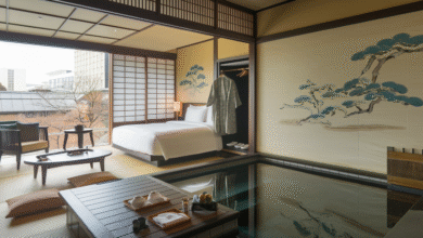 Osaka Hotel with Private Onsen